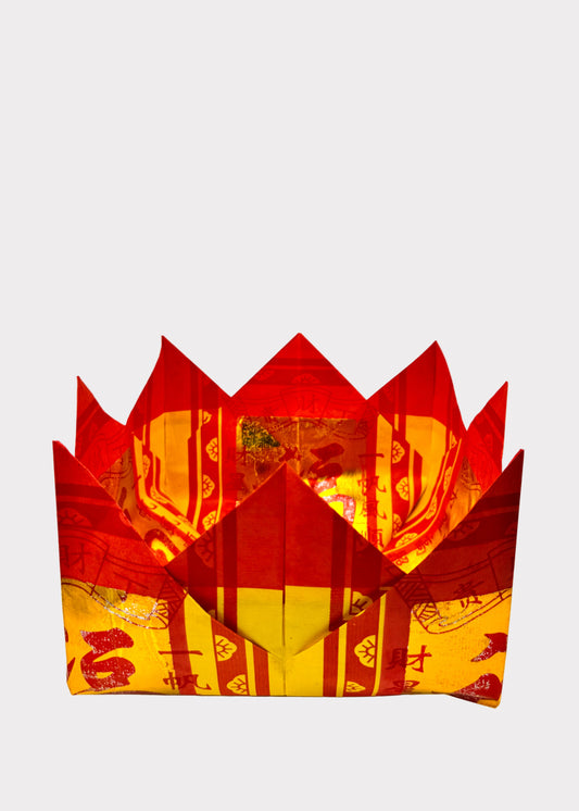 Joss Paper Lotus – Traditional Chinese Funeral & Ancestor Offering (PACK of 10)