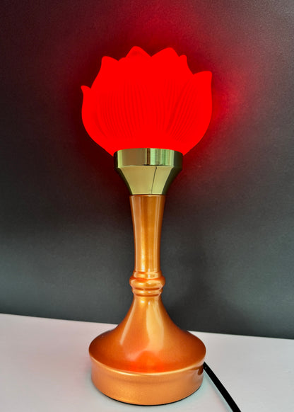 Lotus LED Lamp Pair – Yellow Flower – Multi-Color Glow