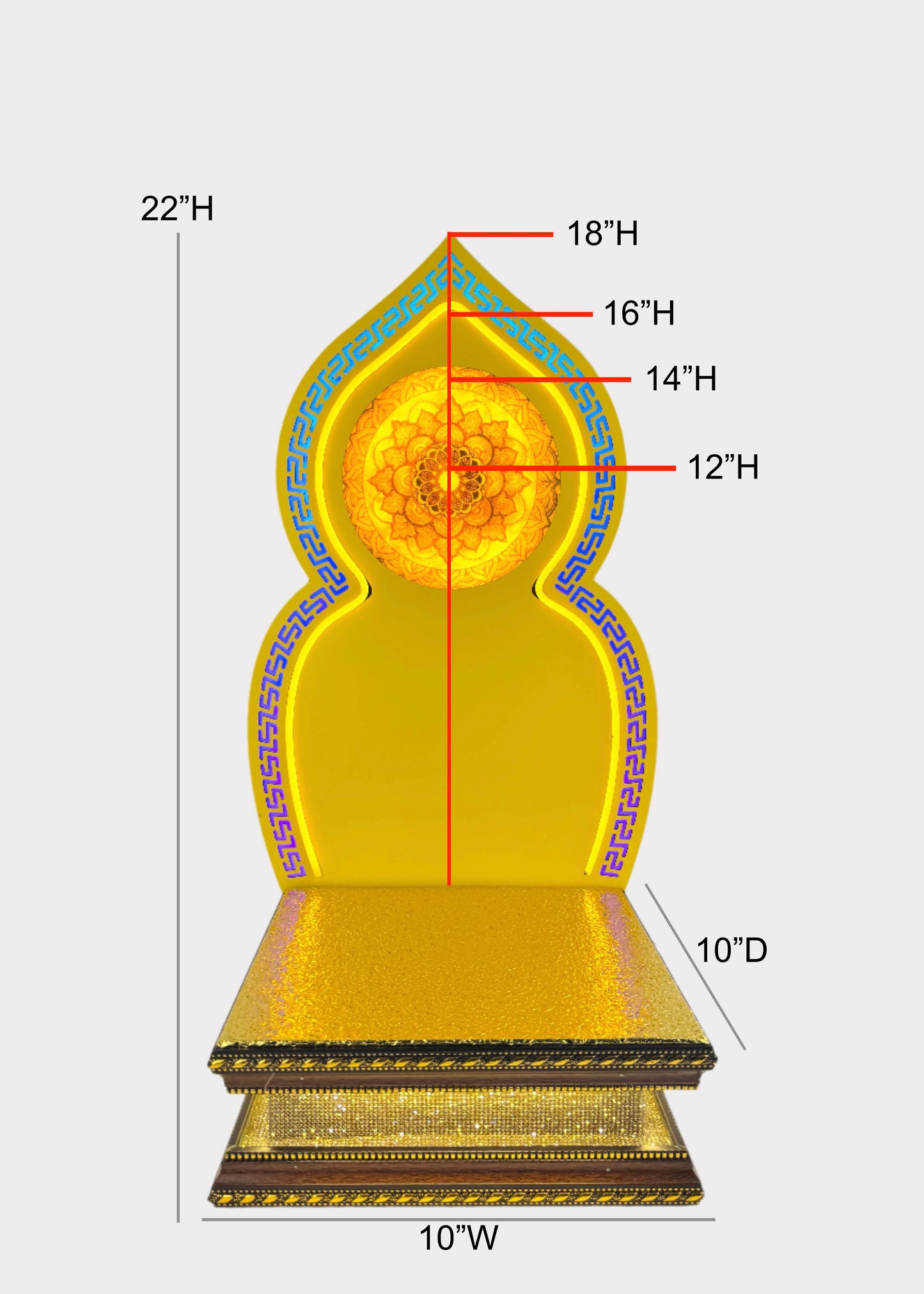 HALO LIGHT & BASE DSL1