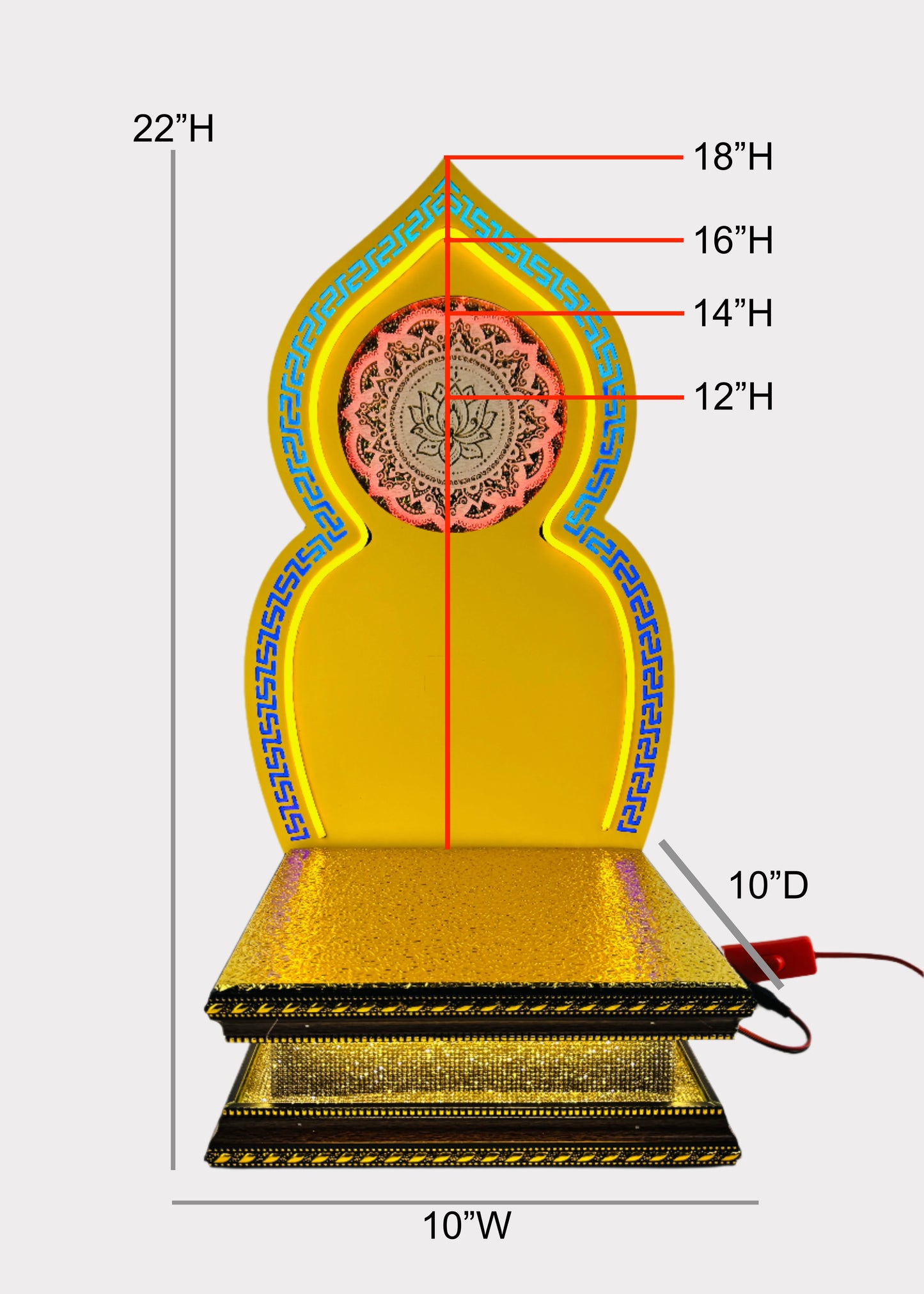 HALO LIGHT & BASE DSL3