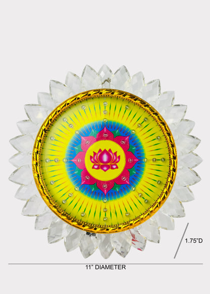 Crystal Lotus Petals Halo