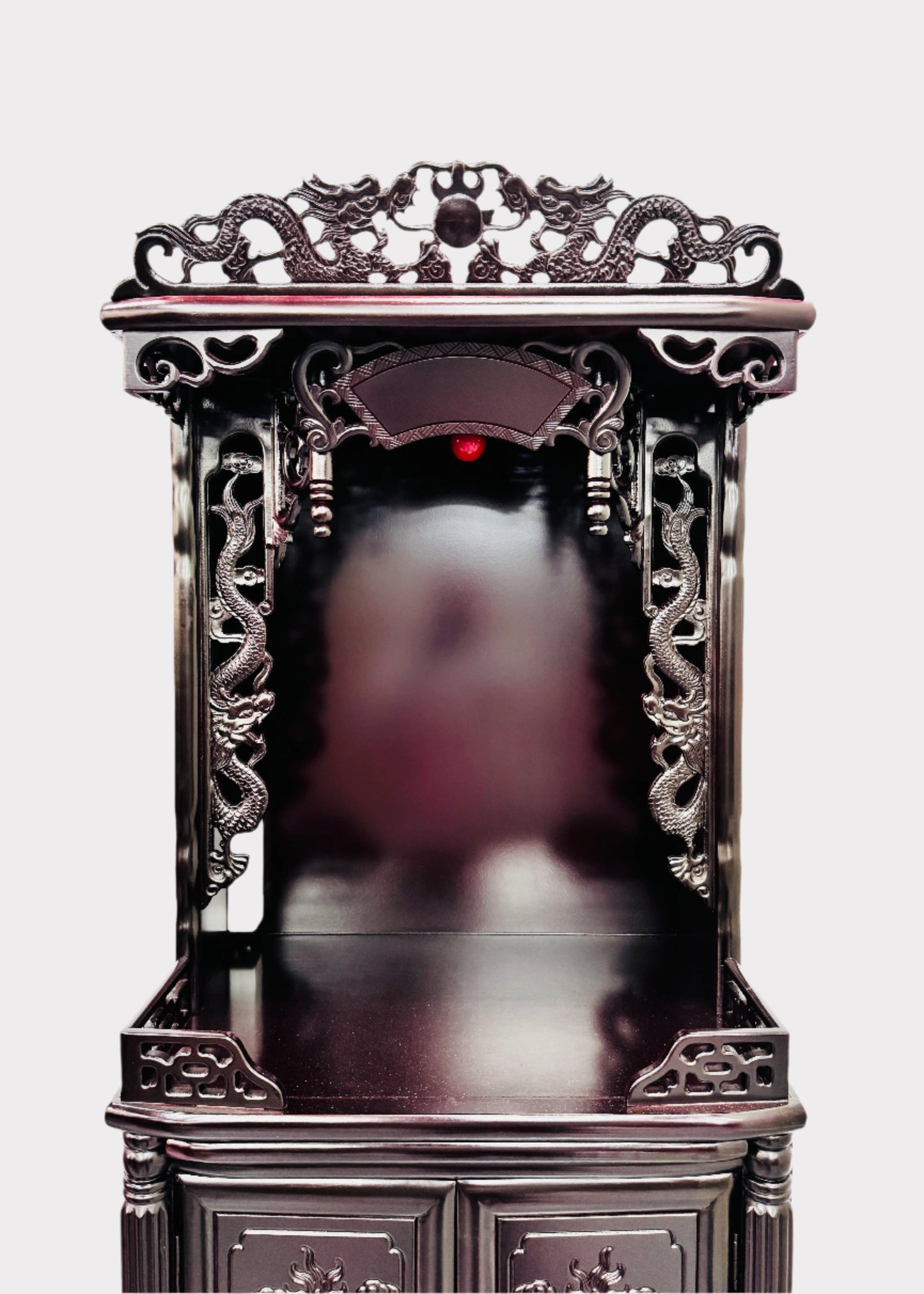 24” 3-Tier Altar – Middle Cabinet – Red