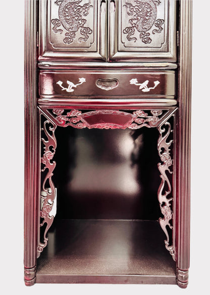 24” 3-Tier Altar – Middle Cabinet – Red