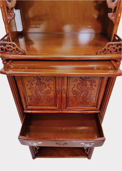 27” 3-Tier Altar – Middle Cabinet – Yellow