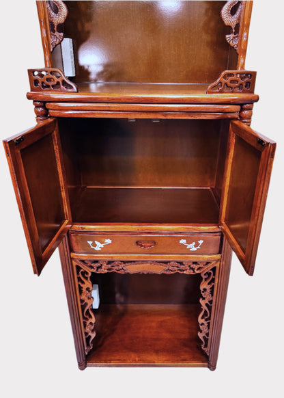 27” 3-Tier Altar – Middle Cabinet – Yellow