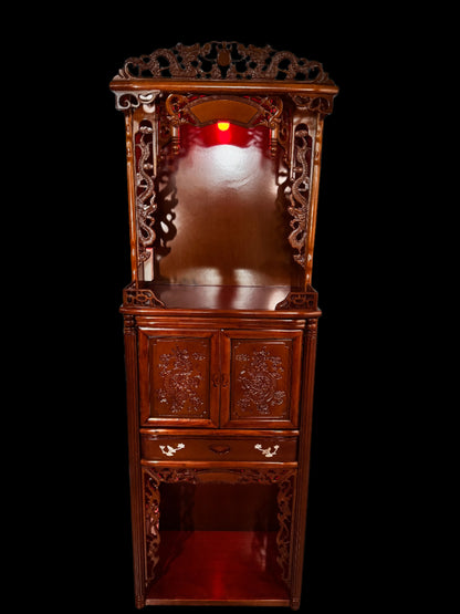27” 3-Tier Altar – Middle Cabinet – Yellow