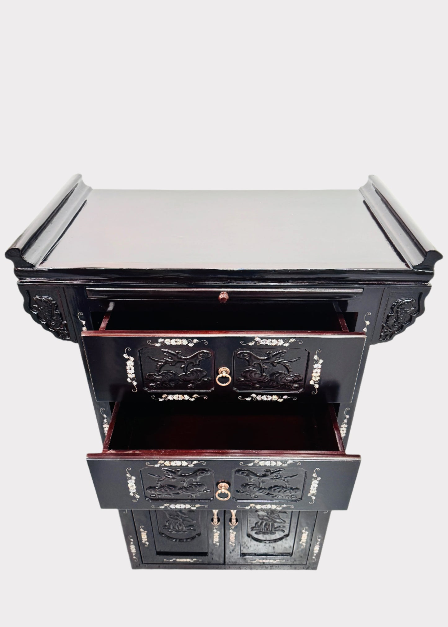 35" Cabinet Altar - Vietnamese Altar (RED)