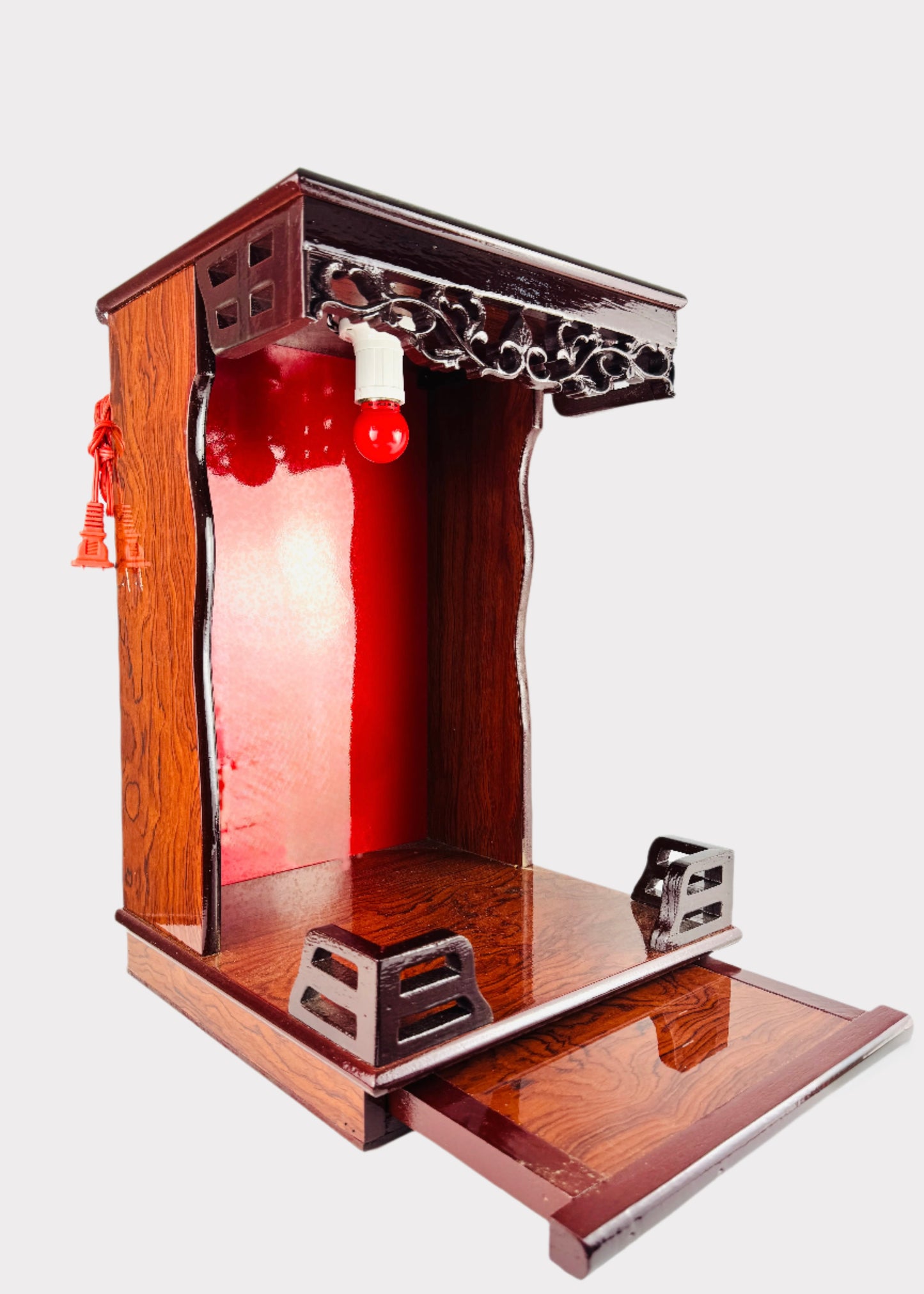 Single Altar – Taiwanese-Style – Red