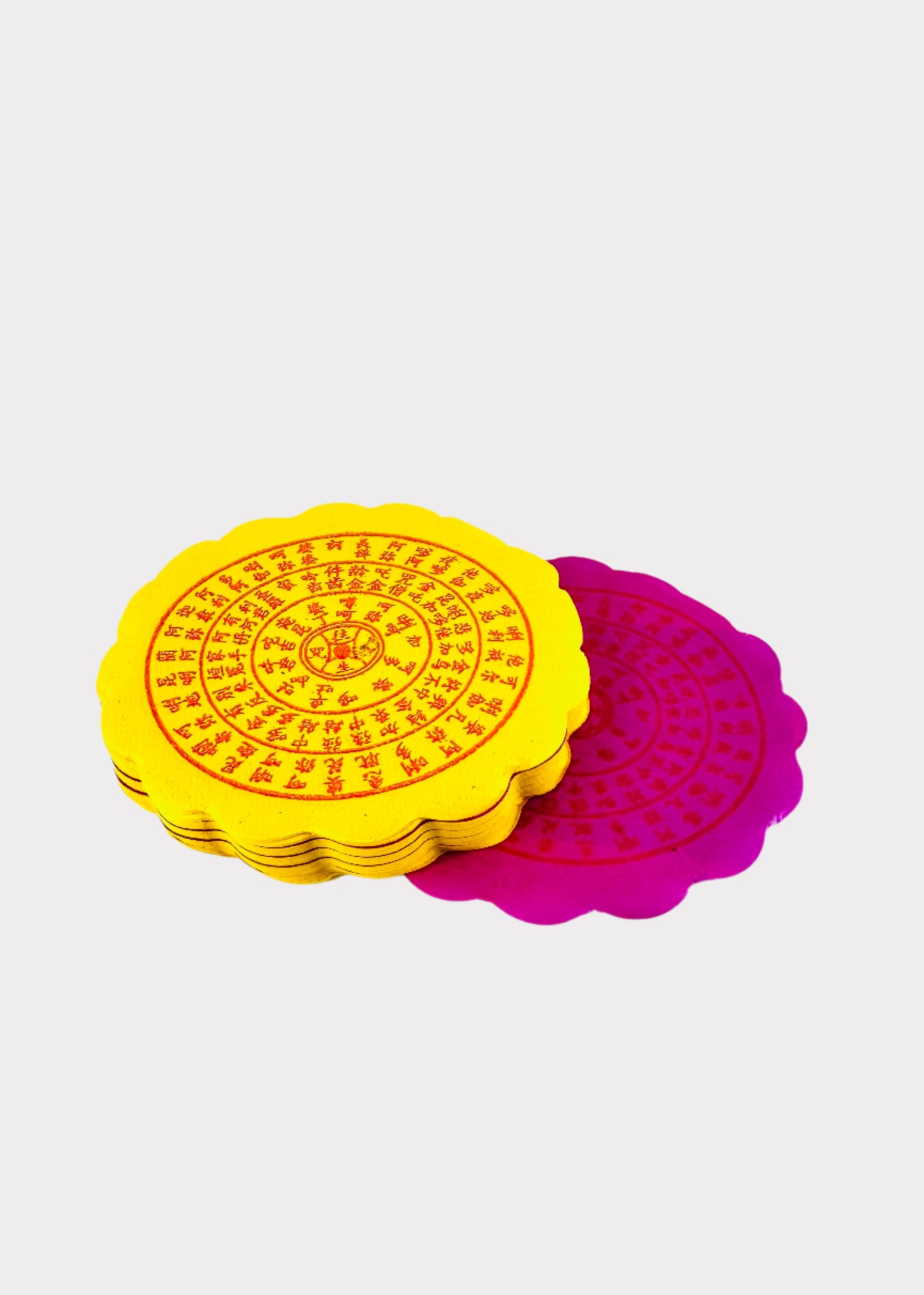 #86029 - Round Wan San Chi Joss Paper - 元形状往生神咒