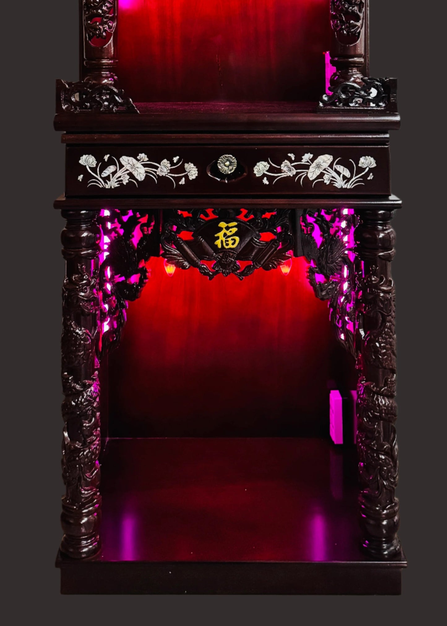 20” 3-Tier Altar – Dragon – Red