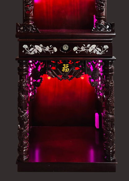 20” 3-Tier Altar – Dragon – Red