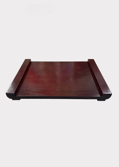 Solid Wood Floating Altar Shelf - Wall Mounted Buddhist Shrine