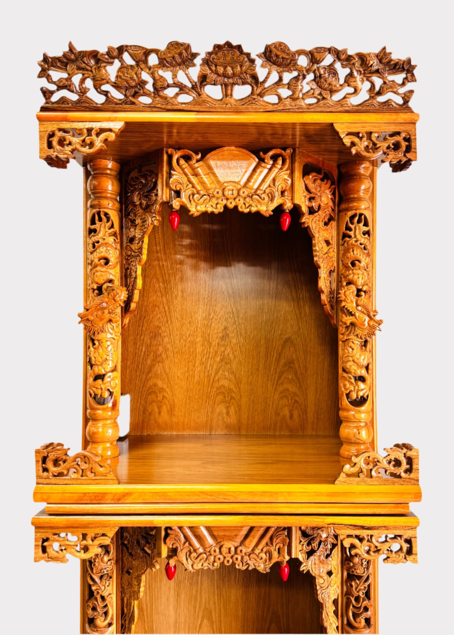 27” 3-Tier Altar – Dragon – Yellow
