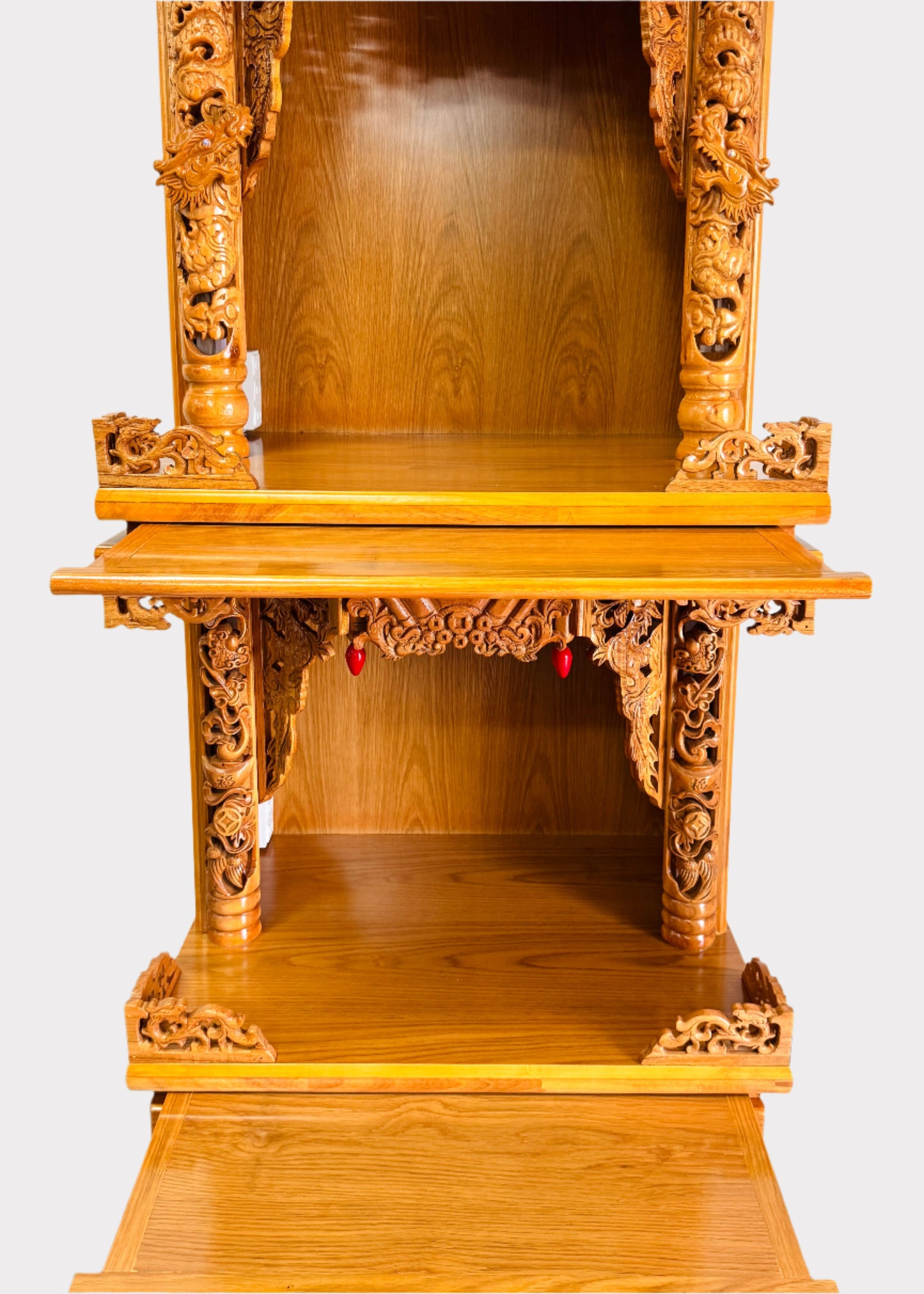 27” 3-Tier Altar – Dragon – Yellow