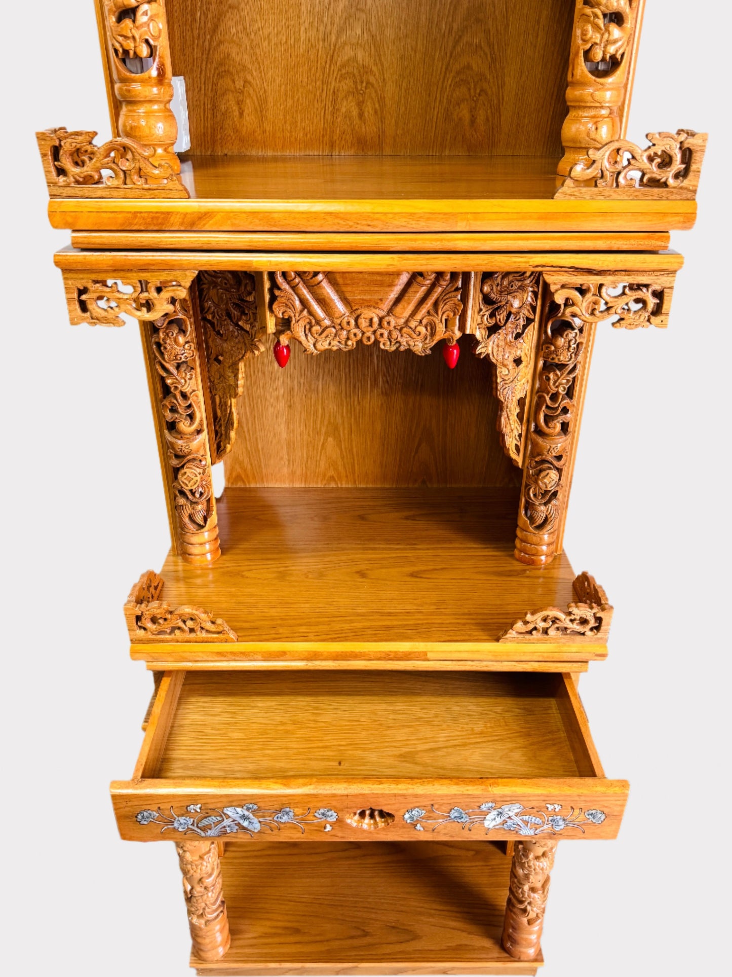 27” 3-Tier Altar – Dragon – Yellow