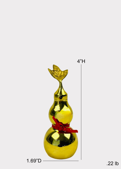 Brass Hulu With Open Top
