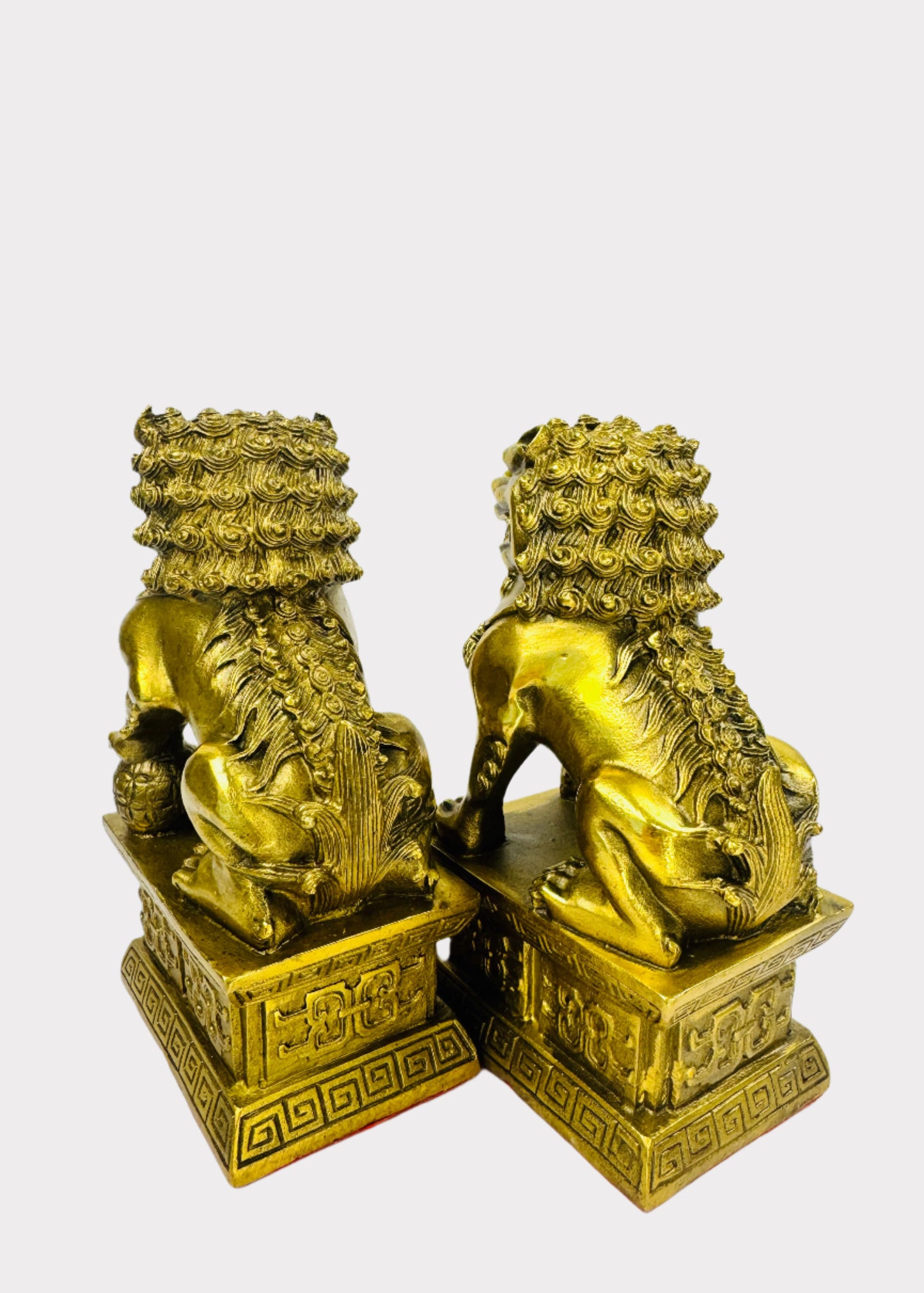 Brass Fu Dogs