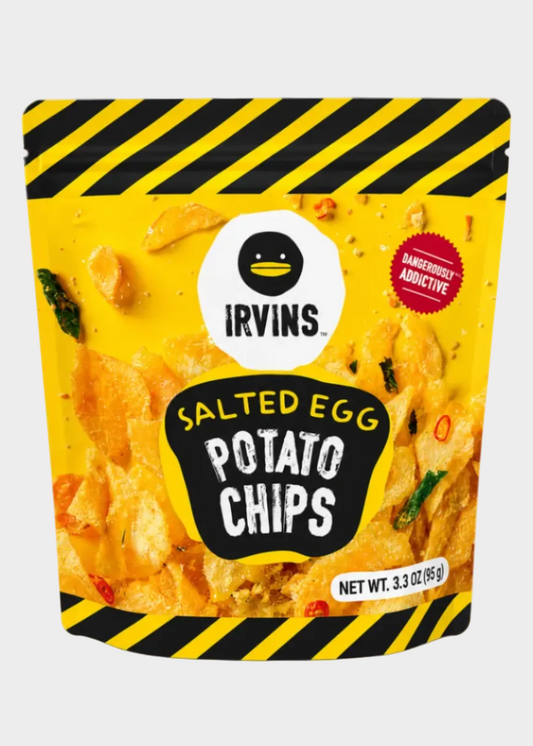 IRVINS Salted Egg Potato Chips 3.3 oz (95g)