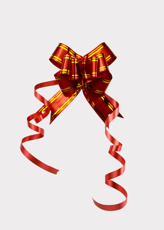 Instant Pull Bow – Gift Wrapping Decoration - Pack of 10
