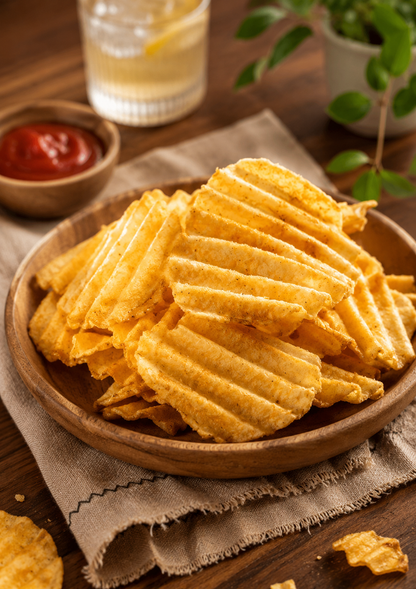 Lay's Deep Ridged Pepper Fried Chicken Flavor Potato Chips 54g