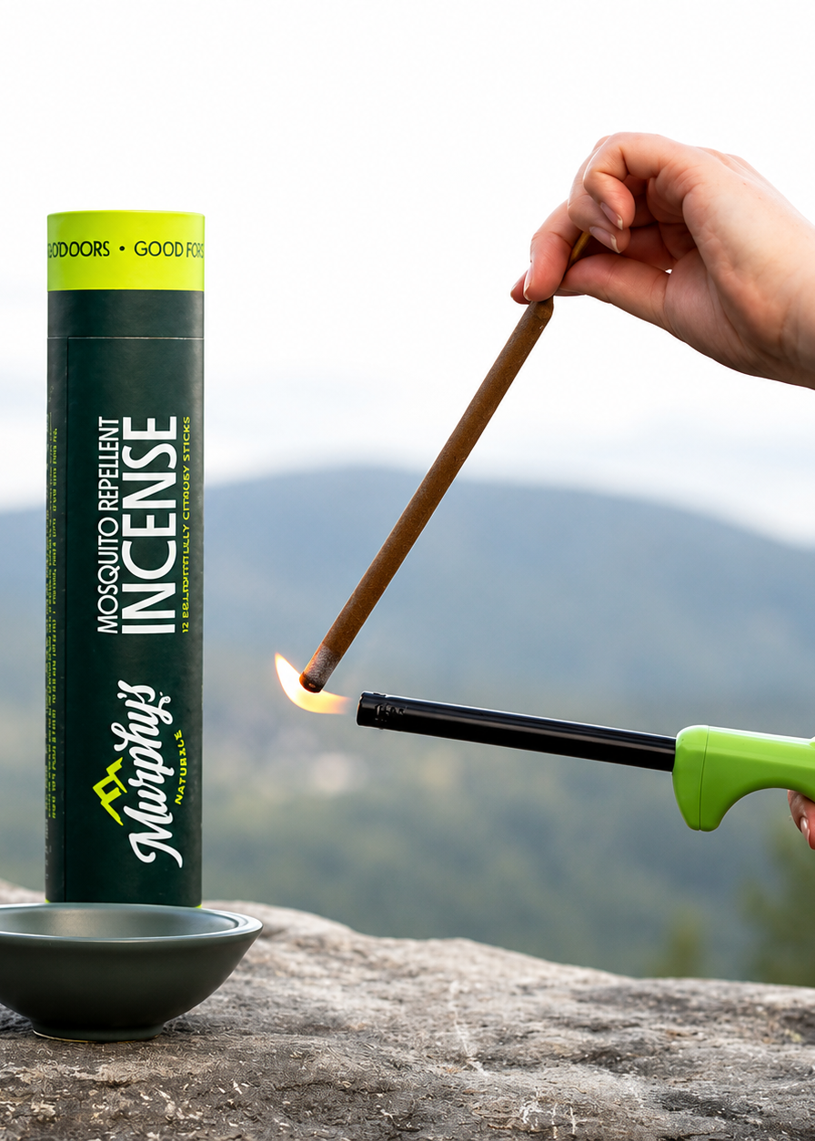 Murphy's Naturals Mosquito Repellent Incense Sticks - 12 Plant-Based Outdoor Incense Sticks