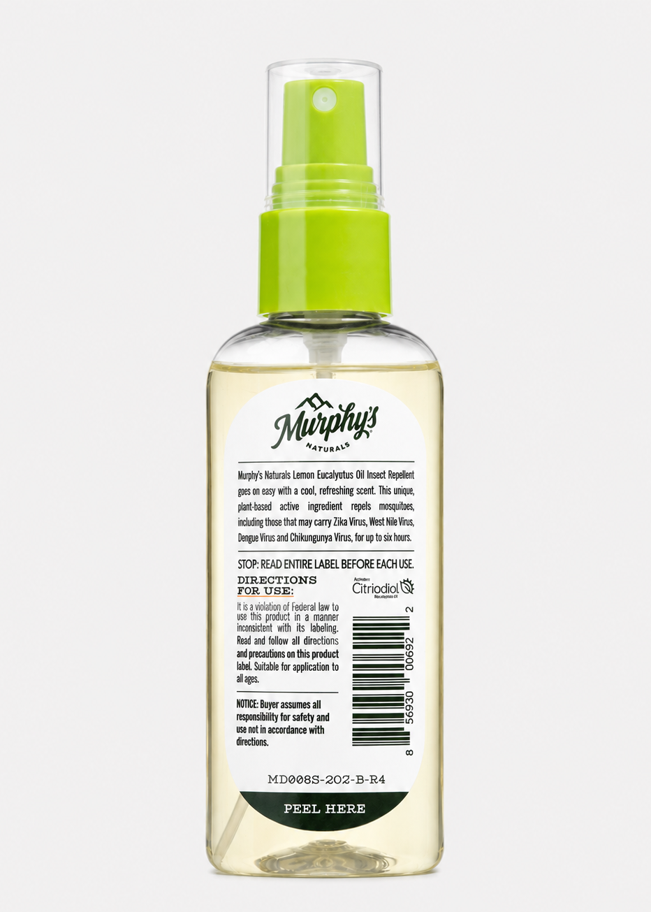 Murphy's Naturals Lemon Eucalyptus Oil Mosquito & Tick Repellent Spray