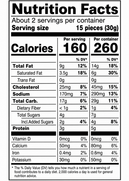 Chao Sua Rice Crisps with Shrimp Original Flavor 1.76 oz (50g)