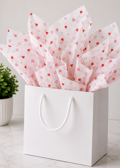 Special Occasions - Heart Tissue Paper - 5 Sheets
