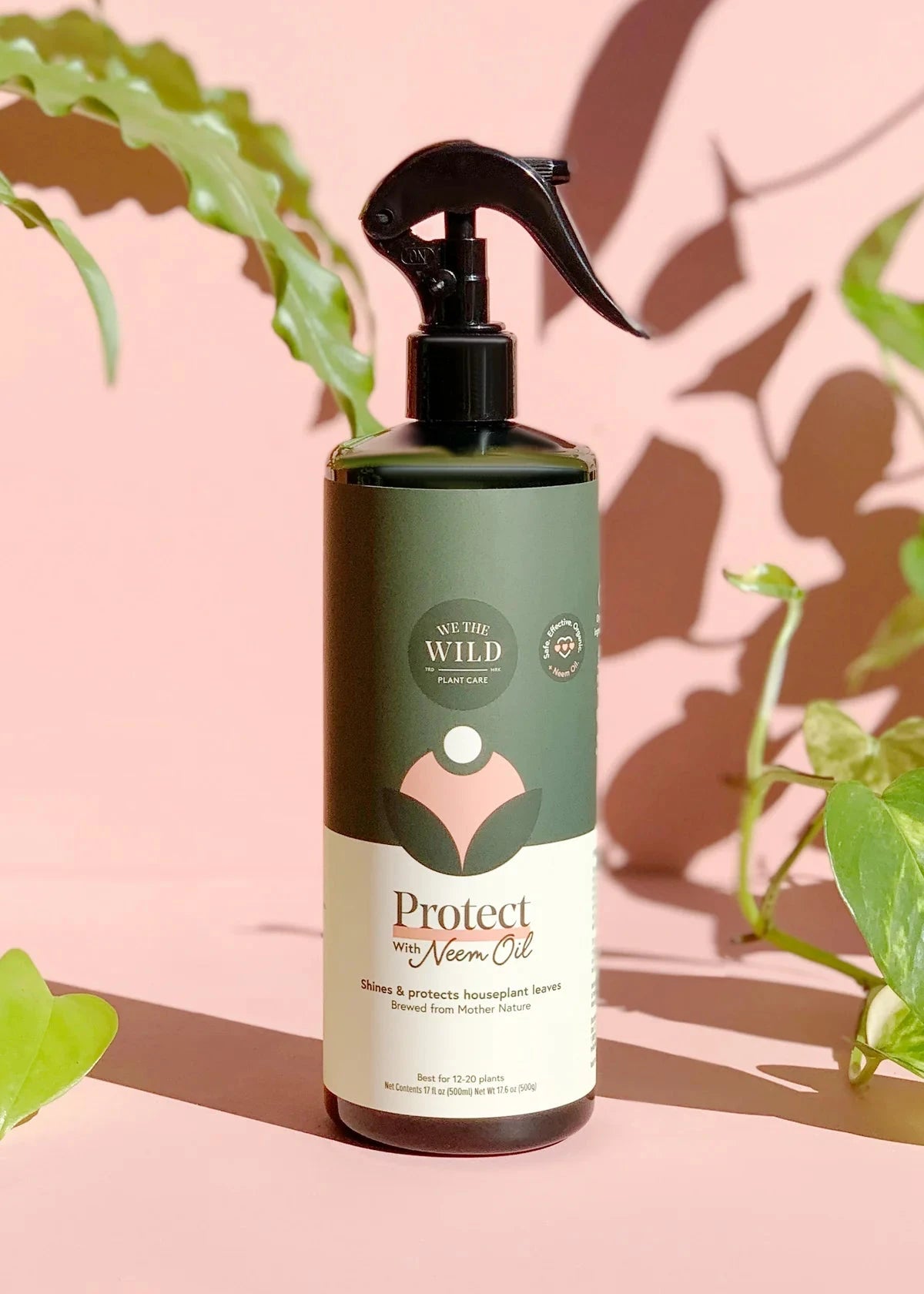 We The Wild - Protect Leaf Spray with Neem Oil - 17fl oz (500mL)