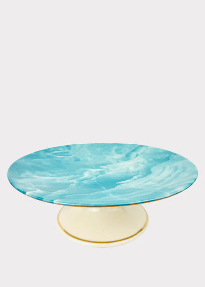 Blue Marble - Altar Plate - Ceramic