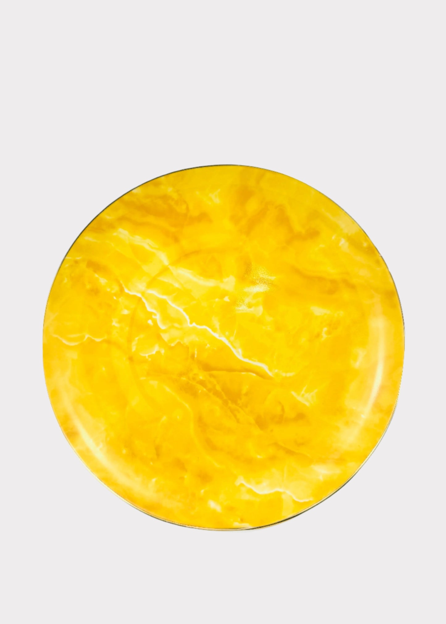 Yellow Marble - Altar Plate - Ceramic