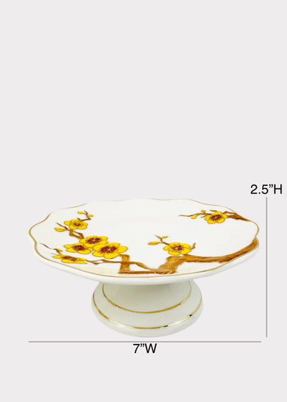 Yellow Blossom - Altar Plate - Ceramic