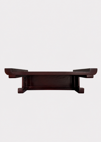 Solid Wood Floating Altar Shelf - Wall Mounted Buddhist Shrine