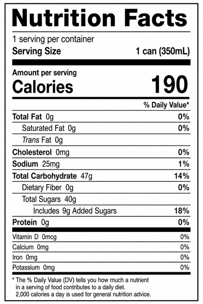 SFC Bio Sparkling Melon Drink 350mL