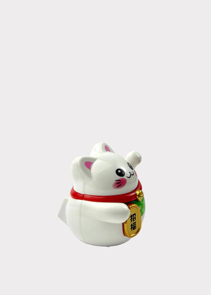 Solar Powered Lucky Waving Cat - Maneki Neko Fortune Cat (4 Colors)