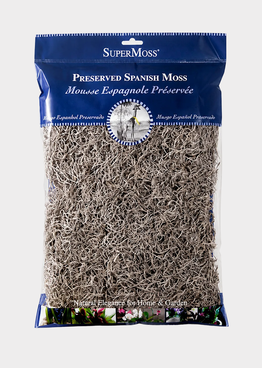 SuperMoss Preserved Spanish Moss - Natural - 16oz