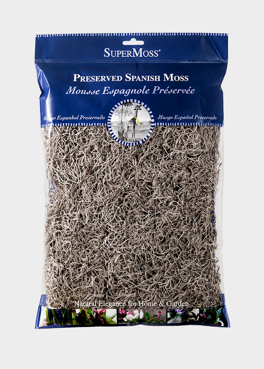 SuperMoss Preserved Spanish Moss - Natural - 16oz