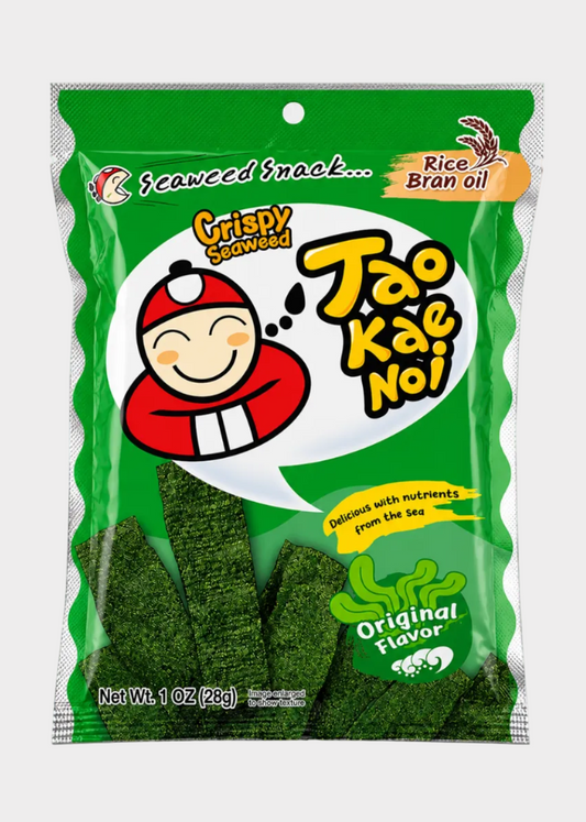 Tao Kae Noi Crispy Seaweed Snack Original Flavor 28g