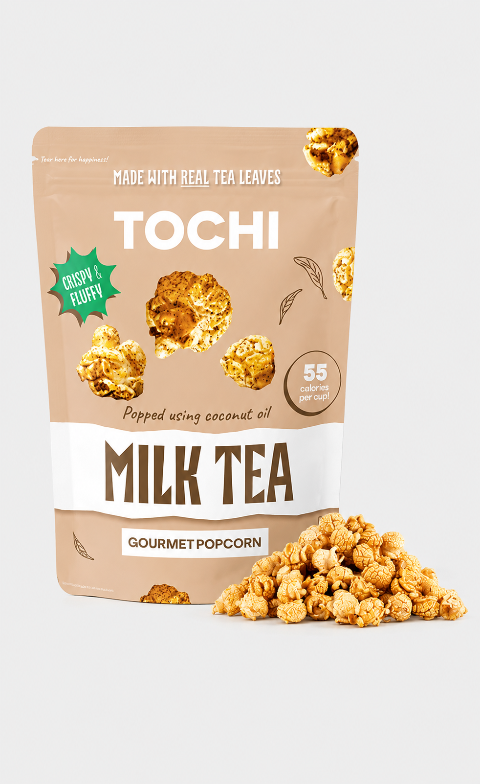 TOCHI Milk Tea Gourmet Popcorn