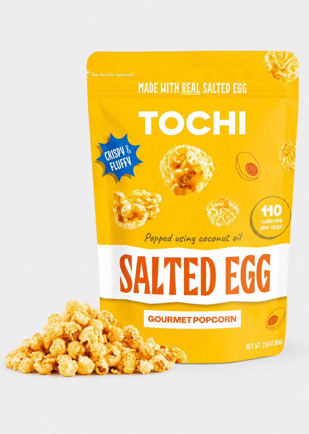 TOCHI Salted Egg Gourmet Popcorn