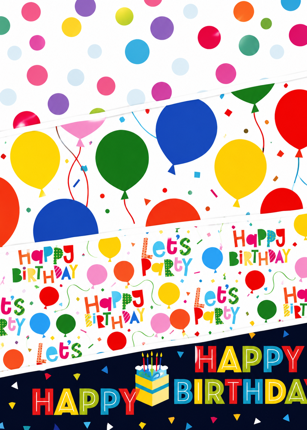 Birthday Wrapping Paper Collection
