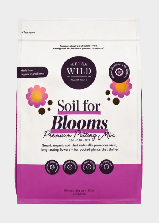 We The Wild Soil for Blooms Premium Potting Mix 6 Dry Quarts (6.6L)