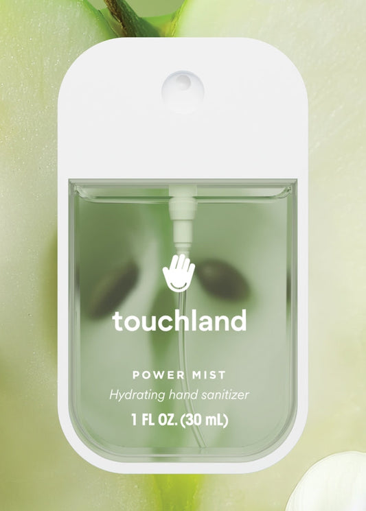 Touchland Power Mist Hydrating Hand Sanitizer - Applelicious Scent - Green Apple & Lily Hand Mist - 1 FL OZ