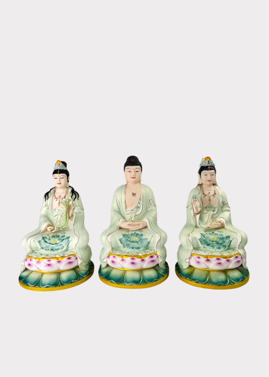 Three Saint of the West in Mist Jade - RB-IMM0608-12 SET