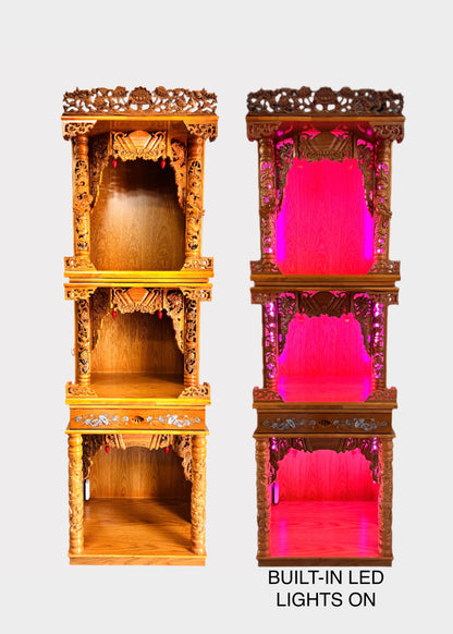 27” 3-Tier Altar – Dragon – Yellow