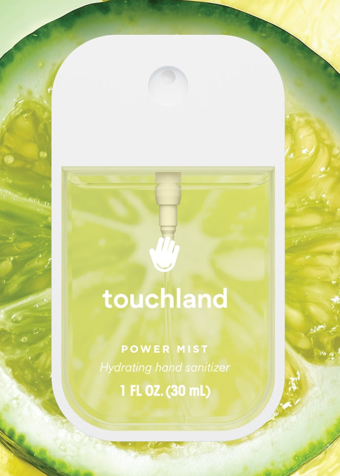 Touchland Power Mist Hydrating Hand Sanitizer - Lemon Lime Spritz Hand Mist - 1 FL OZ