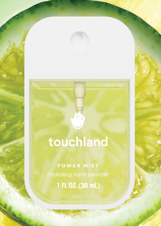 Touchland Power Mist Hydrating Hand Sanitizer - Lemon Lime Spritz Hand Mist - 1 FL OZ