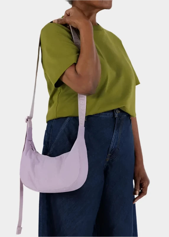 BAGGU - Small Nylon Crescent Bag