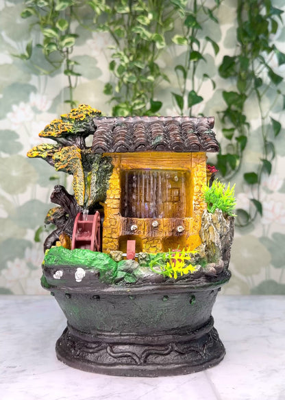 Cottage Window Waterfall LED Fountain