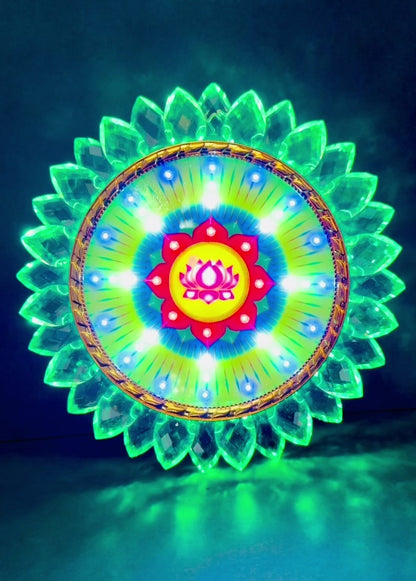 Crystal Lotus Petals Halo